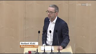 Herbert Kickl - Erklärung zur Regierungsumbildung - 18.5.2022