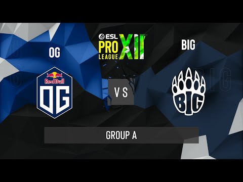 CS:GO - BIG vs. OG [Dust2] Map 2 - ESL Pro League Season 12 - Group A - EU
