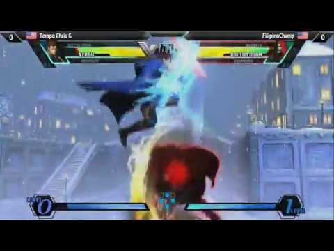 NorCal Regionals 2015 - UMVC3 - Top 8 - Tempo Chris G vs FilipinoChamp