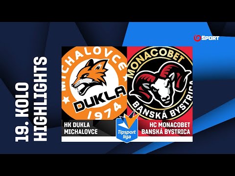 19. kolo: HK Dukla Michalovce - HC MONACObet Banská Bystrica 5:3 (2:1, 3:1, 0:1)