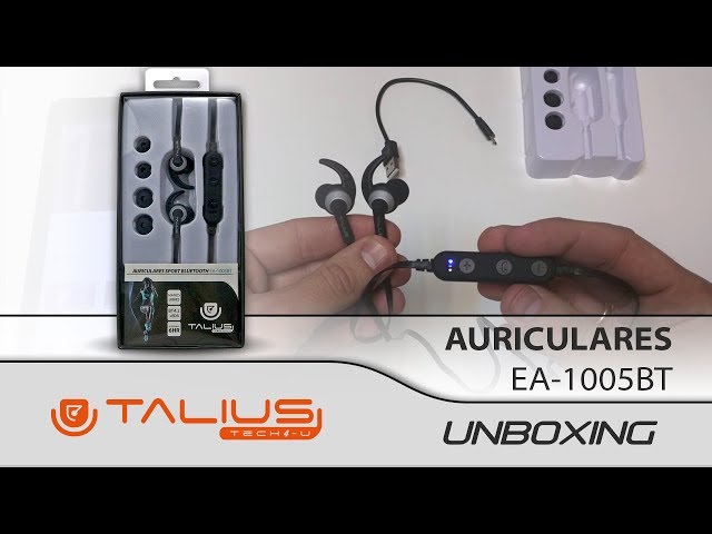 Talius EA1005BT Auriculares Bluetooth Brancos video