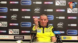 Dave Chisnall: “My head had gone at 8-7, I was so shocked Vincent didn't go for 81 on the bull”