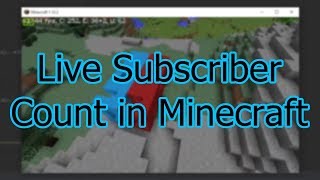 Sub Count Mod Minecraft Th Clip - 