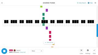 Shared Piano - Chrome Music Lab