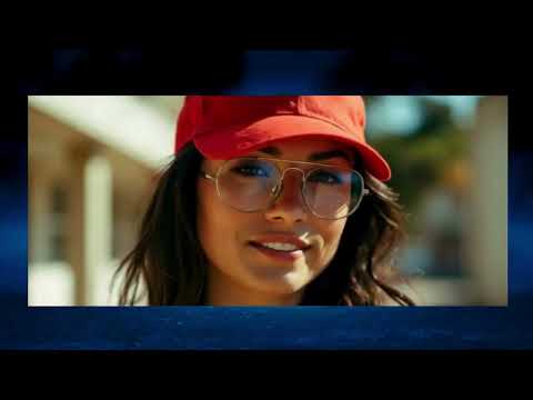 MODELLA CON OCCHIALI E CAPPELLO AI VIDEO