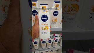 Nivea Q10 - firming lotion and cellulite gel🔥 #nivea #antiaging #shorts