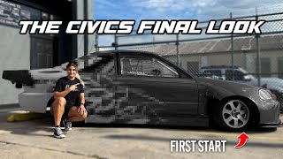 BIG REVEAL! My XFWD Civic is ready to Race!