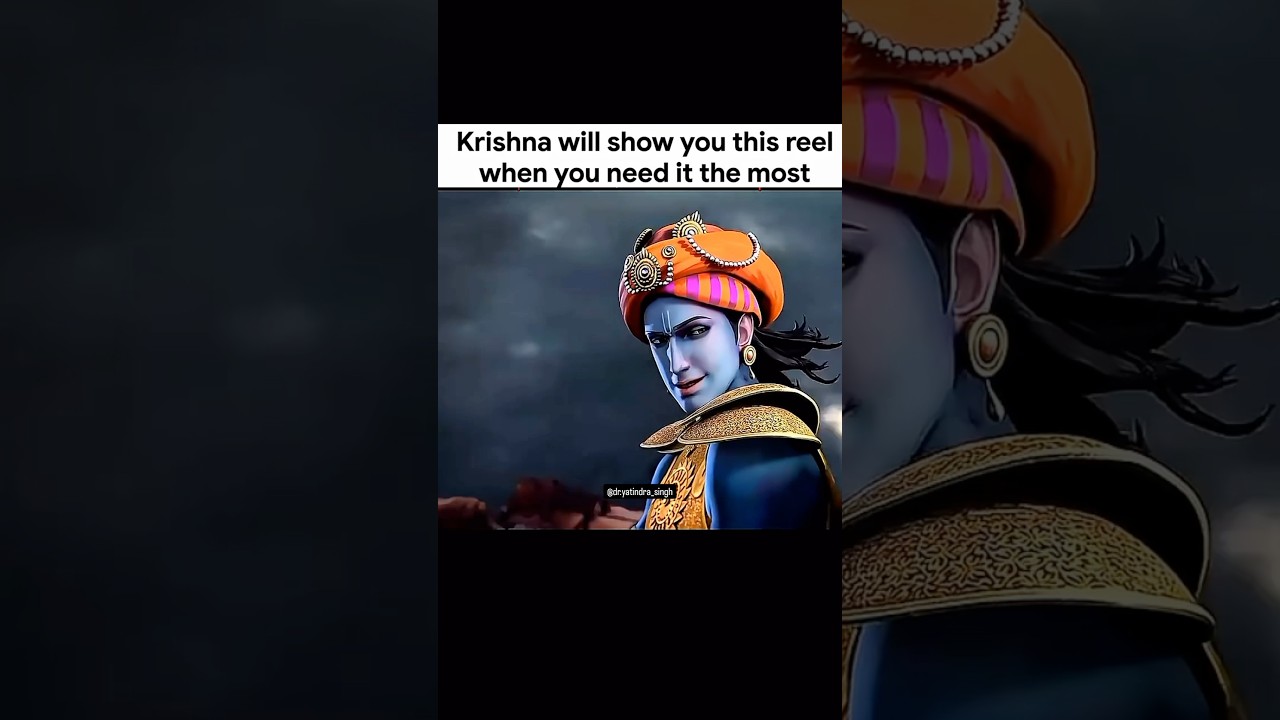 Krishna Speaks #9 #krishna #ytshorts #motivation #hindimotivation #shorts #viral  #gita #gitagyan