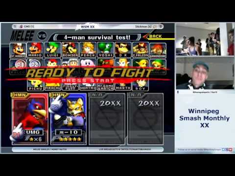WSMXX Money Match CMG (Falco) vs Stickman (Fox) Melee
