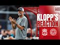 Klopp's reaction: 'Good things, and some things to work on' | Liverpool 4-0 Leicester City