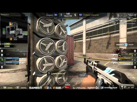 GAMEKIT.COM Counter Pit League Season 2 -Legacy vs.TRIDENT - Game One