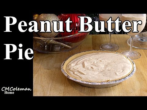 Peanut butter pie