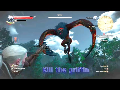 Kill the griffin in Witcher 3