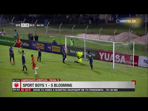 Apertura, fecha 12: Sport Boys 1 - 5 Blooming