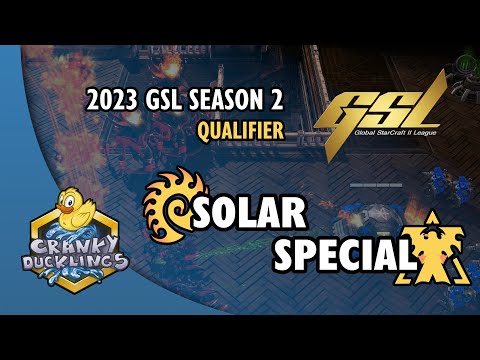 Solar vs SpeCial - ZvT | 2023 GSL Season 2: Qualifier | EPT StarCraft 2 Tournament