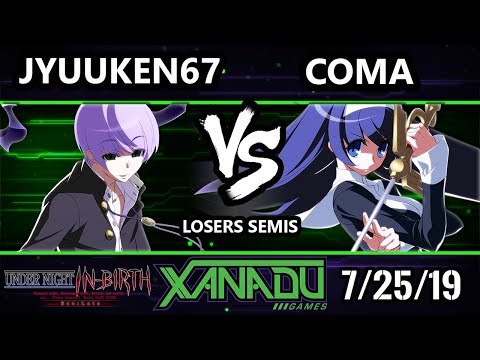 F@X 312 UNIST - Jyuuken67 (Byakuya) Vs. Coma (Orie) - Under Night In-Birth Losers Semis