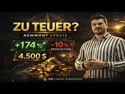 Newmont Update 2026: 174% Rally, Rekord-Cashflow – aber 10% weniger Gold? Thumbnail