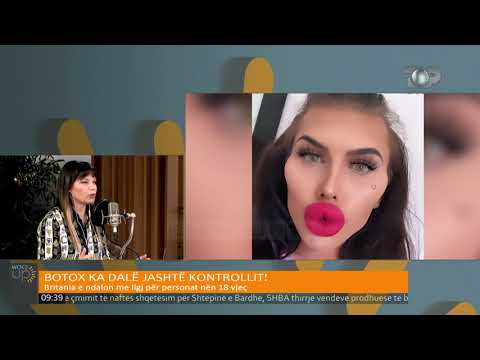 Wake Up/ Mjekja tregon moshën më të vogël që kërkon ndëhyrje me botox në Shqipëri...