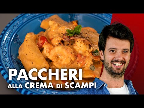 Paccheri alla crema di scampi *PASSIONI ANCESTRALI*
