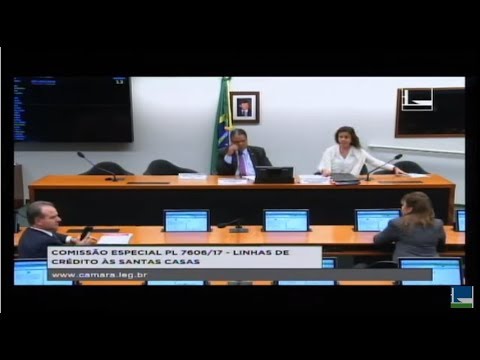 PL 7606/17 - LINHAS DE CRÉDITO ÀS SANTAS CASAS - Reunião Deliberativa - 01/08/2017 - 14:49