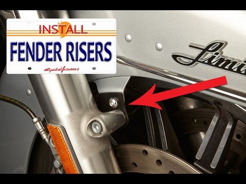 Cycle Visions Fender Risers how to