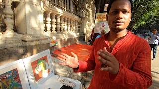 🇮🇳 INDIA: Street Art vendors and their amazing work, Colaba