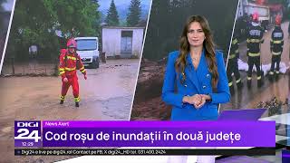 Două zile de inundații masive în Prahova. Diana Buzoianu: „Toată lumea este mobilizată”
