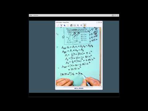 Statics - X Coordinate of the Centroid of Composite Area