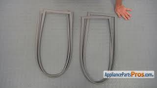 How To: Whirlpool/KitchenAid/Maytag Freezer Door Gasket W10136733