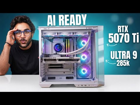 Zero Cable White Gaming PC | Ultra 9 RTX 5070 Ti - MSI Project Zero🔥
