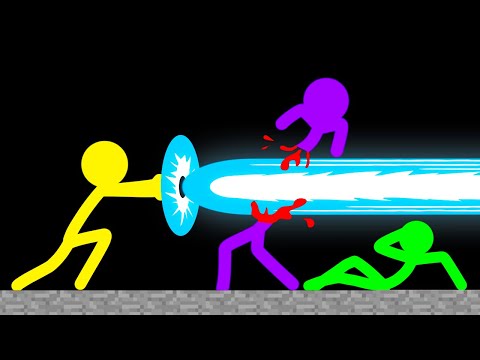 Stickman VS Minecraft: Anime Fight - AVM Shorts Animation