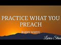 PRACTICE WHAT YOU PREACH (LYRICS) BARRY WHITE@lyricsstreet5409 #lyrics #barrywhite #90s