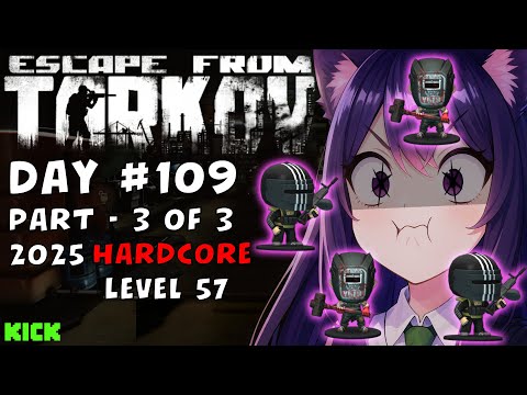 Escape from Tarkov: Level 57 PvP Solo - Chibi Catgirl VTuber - Part 3 of 3 - Day 109 thumbnail