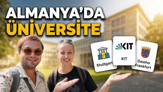 TEK VİDEODA 3 KAMPÜS! 🇩🇪 Almanya'nın En İyi Üniversiteleri | Almanya'da Okumak