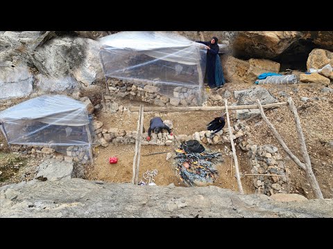 How the Hardest Working Nomad Couple Turns a Mountain Cave into a Home 😲