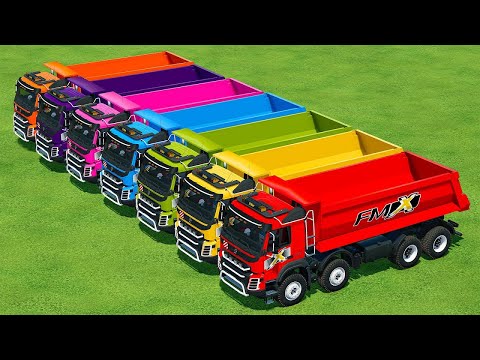 CUT SUNFLOWERS AND MAKE CHAFF WITH KRONE FORAGE HARVESTERS AND FENDT TRACTORS ! FS 22