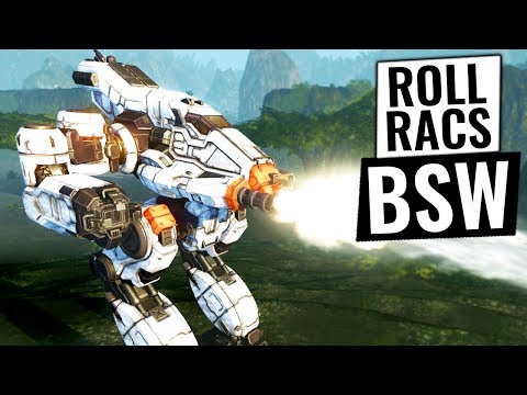 KEEP THE DAMAGE ROLLING - Bushwacker High Roller Build - Mechwarrior Online 2018 MWO - TTB