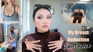 My Breast Reduction Surgery Nightmare +Storytime  !!!!
