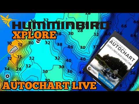 Autochart Live with Humminbird Xplore