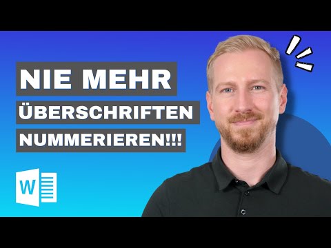 Überschriften in Word automatisch richtig nummerieren | Listen mit mehreren Ebenen in Word