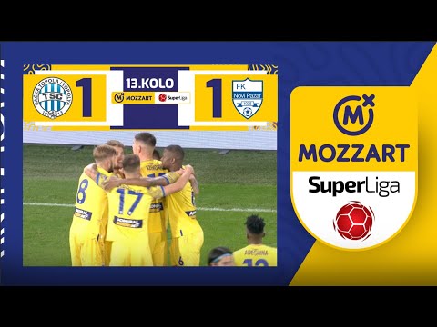 Mozzart Bet Super liga 2023/24 - 13.Kolo: TSC – NOVI PAZAR 1:1 (0:0)