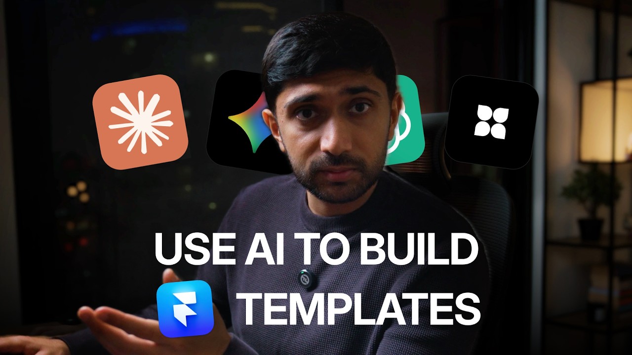 How I use AI to Build Top Selling Framer Templates