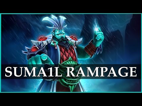 Suma1L Storm Spirit Rampage vs Leviathan @ Starladder | Dota 2