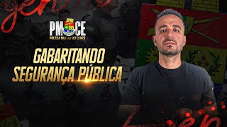 QUESTÕES DE SEGURANÇA PÚBLICA - PMCE - Prof Damasceno - FUNECE E UECE