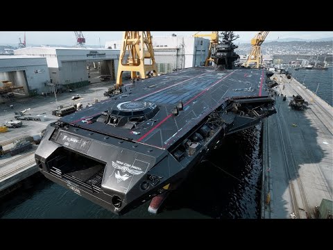 Neuer US‑Superträger enthüllt – Revolution für die Seekriegsführung