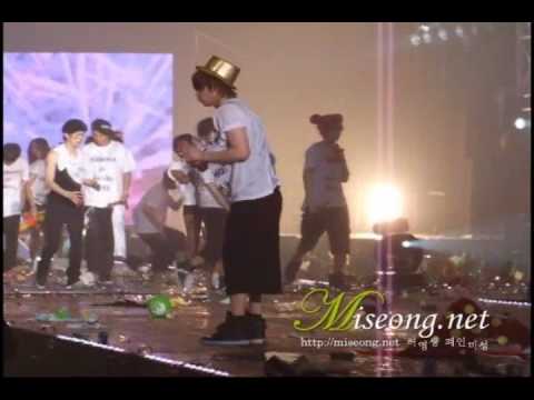 [Fancam] [100227] SS501 Persona Encore - Young Saeng Encore focus