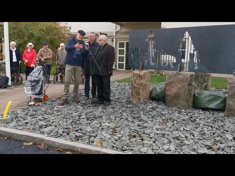 Inauguration "People on the town" in Falköping, Sweden