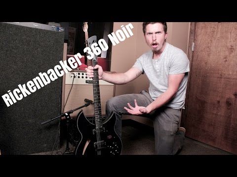 Rickenbacker 360 Noir Limited Edition – Matt Black, Ebony Board | Ultra-Rare (UK/EU) 2016 - Matt Noir / Black image 5