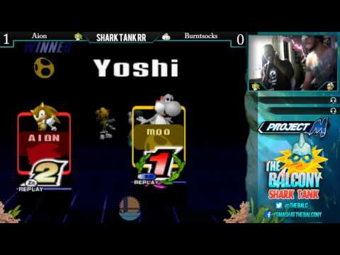 Shark Tank @ the Balcony II - Pools ft. Aion (Sonic) VS Burntsocks (Yoshi)