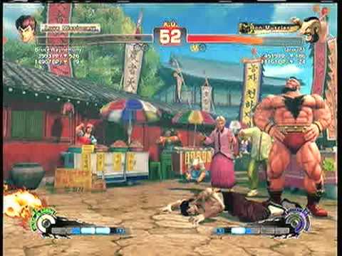 SSF4AE Fei-long (BruceWayneRuny) vs. Zangief (tarou21)  SD